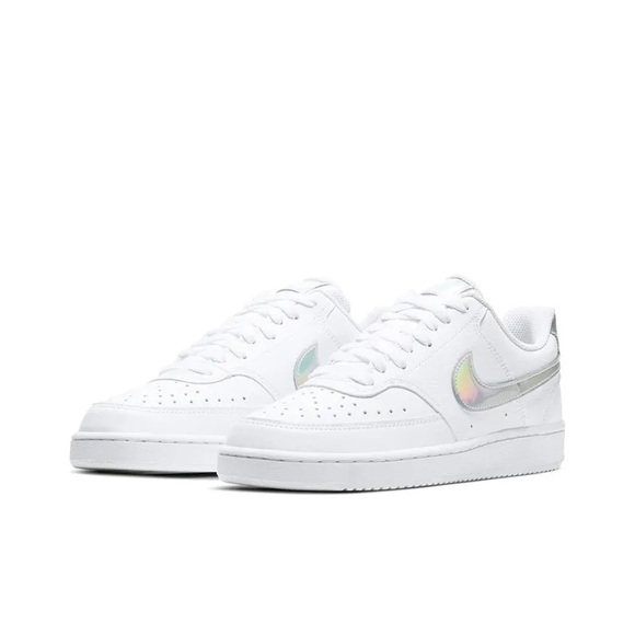 Nike Court Vision Low White Multi Women's NWOT - Picture 3 of 4